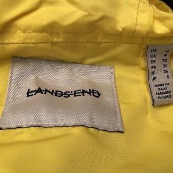 MUSTARD long swing hooded raincoat - Picture 8 of 8